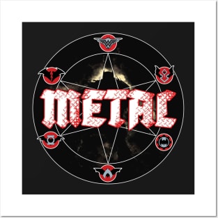 Metal Posters and Art